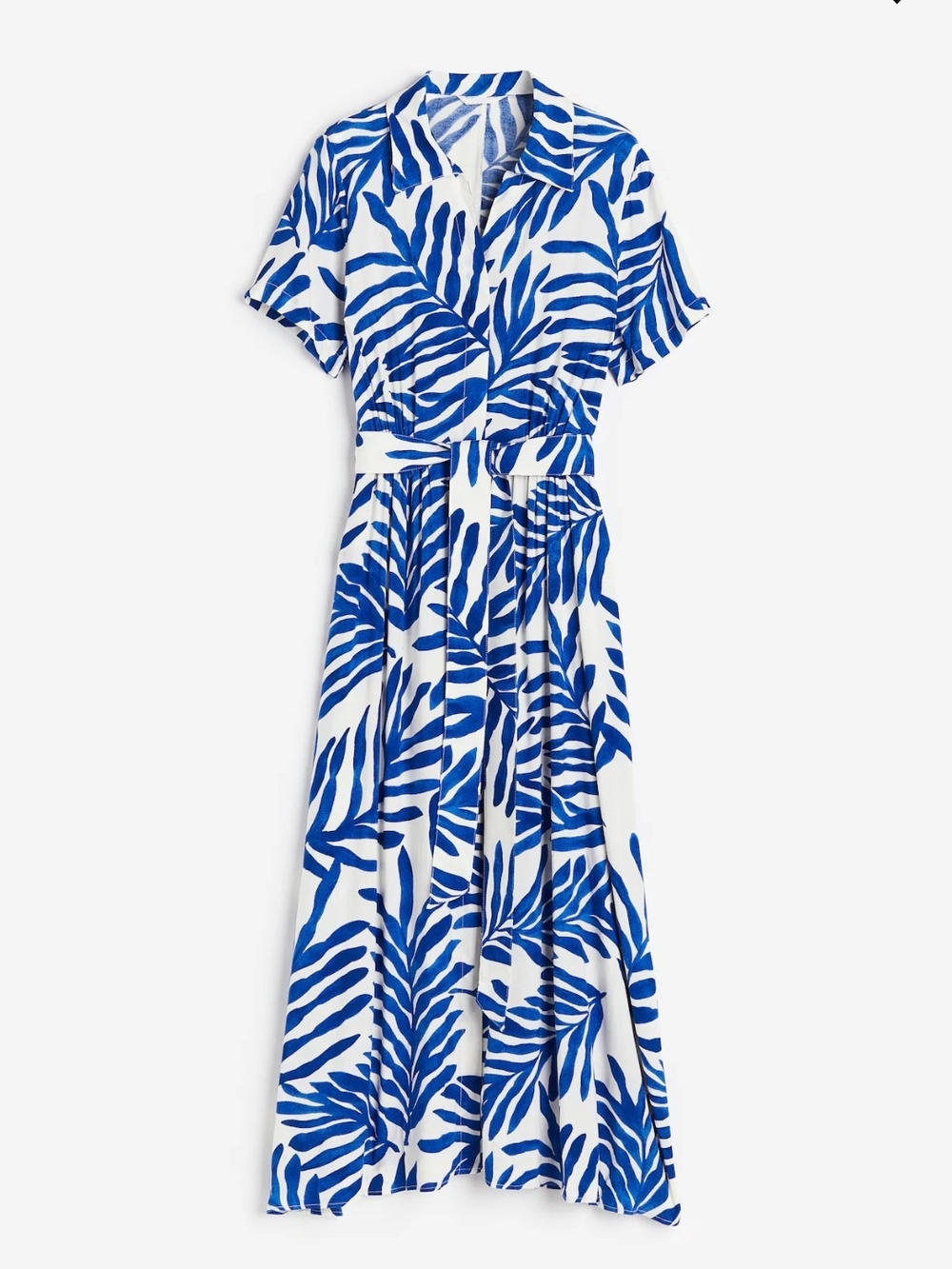 NWOT H&M Tie-belt shirt dress
